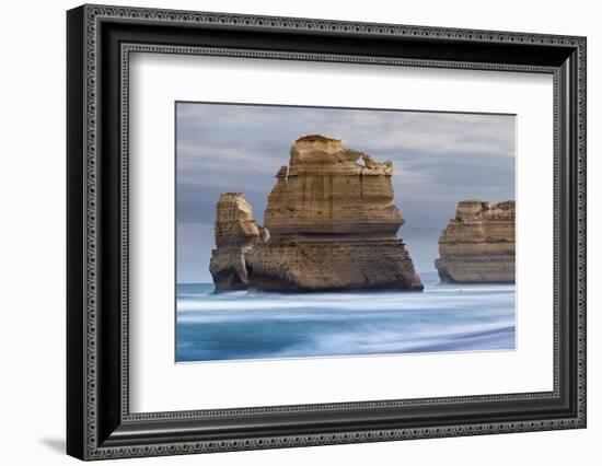 12 Apostles National Marine Park, Gibsons Beach, Port Campbell National Park, Princetown, Victoria-Cahir Davitt-Framed Photographic Print