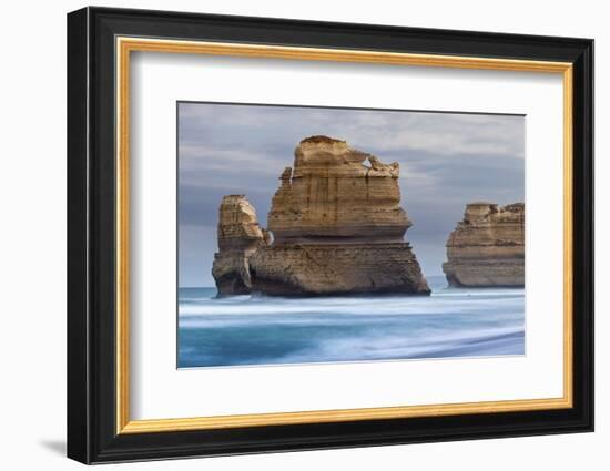 12 Apostles National Marine Park, Gibsons Beach, Port Campbell National Park, Princetown, Victoria-Cahir Davitt-Framed Photographic Print