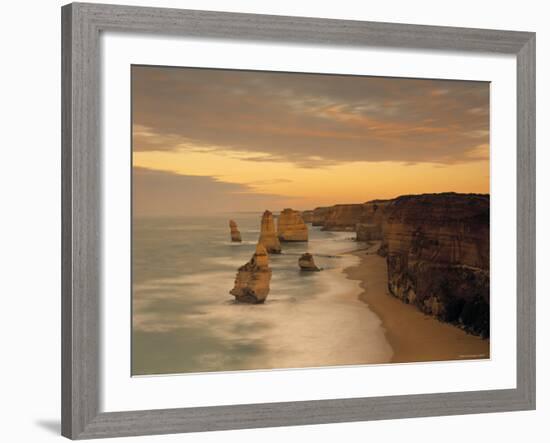 12 Apostles, Victoria, Australia-Peter Adams-Framed Photographic Print