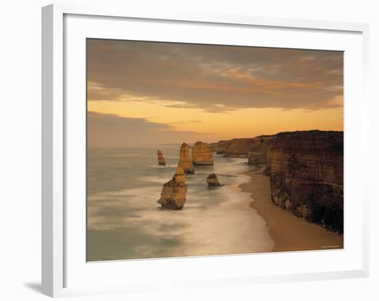 12 Apostles, Victoria, Australia-Peter Adams-Framed Photographic Print