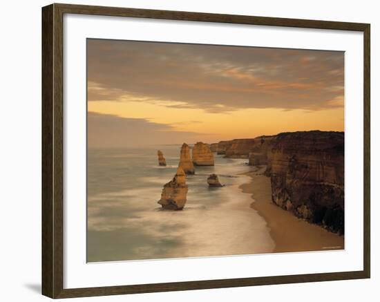 12 Apostles, Victoria, Australia-Peter Adams-Framed Photographic Print