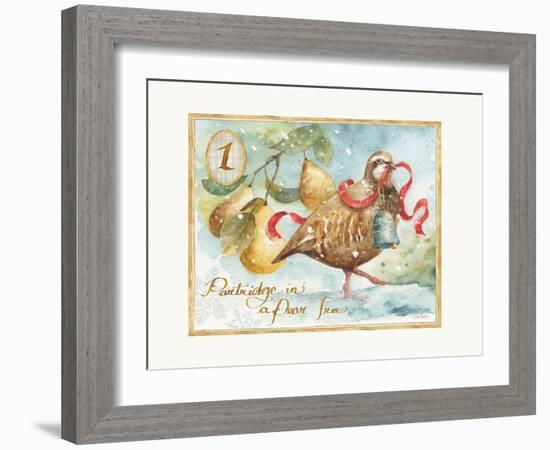 12 Days of Christmas I-Lisa Audit-Framed Art Print