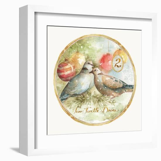 12 Days of Christmas II Round-Lisa Audit-Framed Art Print