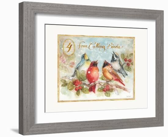 12 Days of Christmas IV-Lisa Audit-Framed Art Print