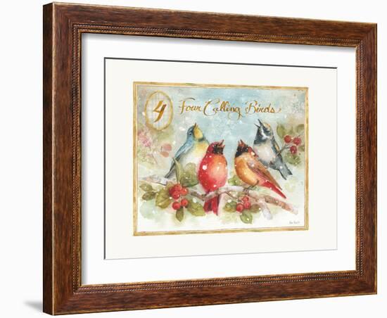 12 Days of Christmas IV-Lisa Audit-Framed Art Print