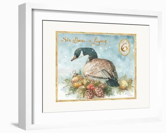 12 Days of Christmas VI-Lisa Audit-Framed Art Print