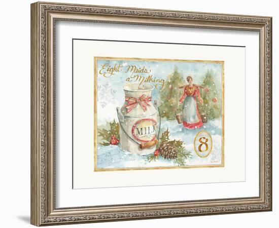 12 Days of Christmas VIII-Lisa Audit-Framed Art Print