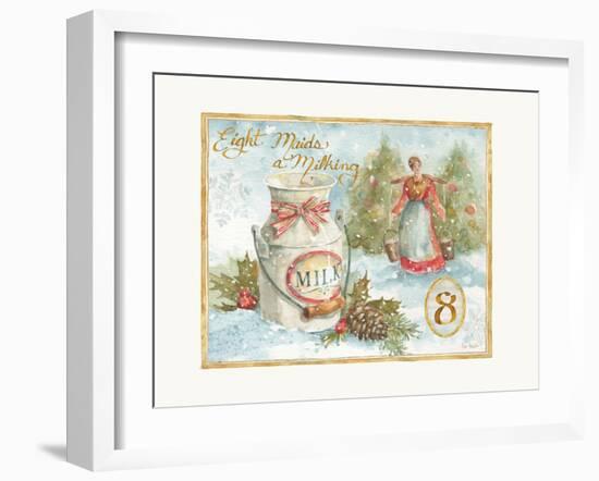 12 Days of Christmas VIII-Lisa Audit-Framed Art Print