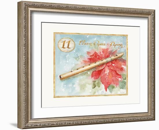 12 Days of Christmas XI-Lisa Audit-Framed Art Print