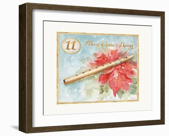 12 Days of Christmas XI-Lisa Audit-Framed Art Print