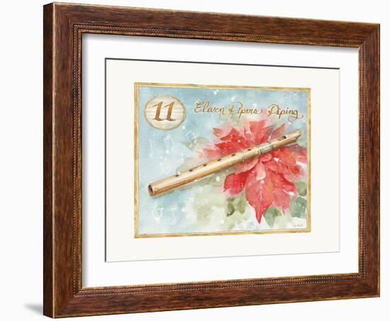 12 Days of Christmas XI-Lisa Audit-Framed Art Print