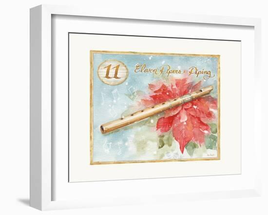 12 Days of Christmas XI-Lisa Audit-Framed Art Print