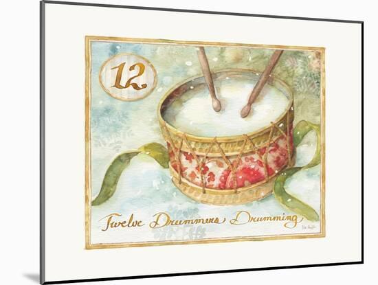 12 Days of Christmas XII-Lisa Audit-Mounted Art Print