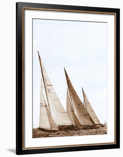 12 Meter JI Class-Guillaume Plisson-Framed Art Print