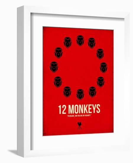 12 Monkeys-NaxArt-Framed Premium Giclee Print