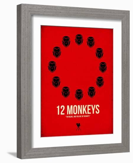 12 Monkeys-NaxArt-Framed Art Print