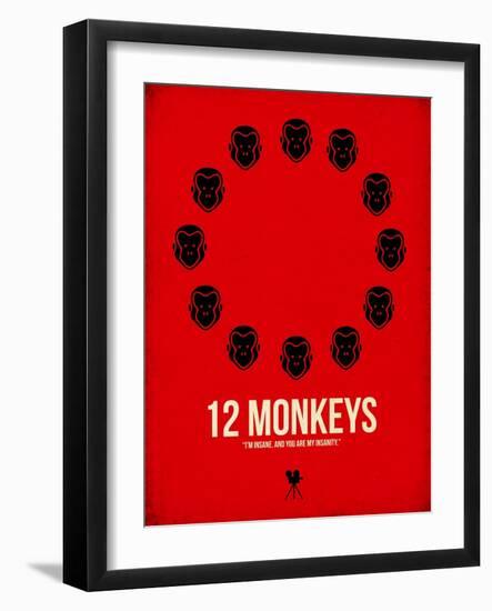 12 Monkeys-NaxArt-Framed Art Print