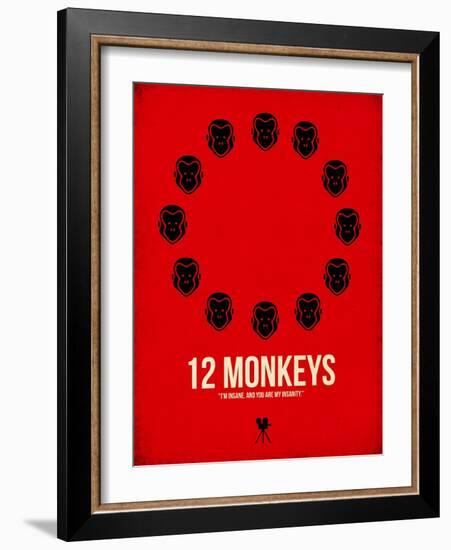 12 Monkeys-NaxArt-Framed Art Print