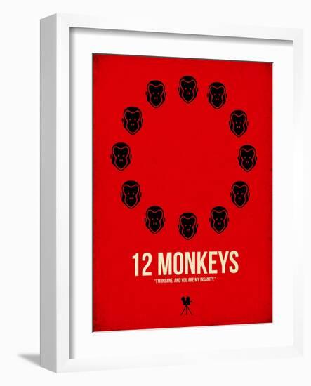 12 Monkeys-NaxArt-Framed Art Print
