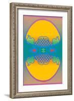 123 Infinity - The Contemporaries Gallery - Psychedelic Art-Peter Max-Framed Art Print