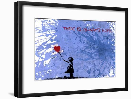128 Balloon Girl-Banksy-Framed Giclee Print