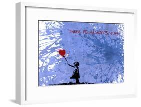 128 Balloon Girl-Banksy-Framed Giclee Print