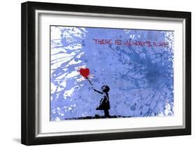 128 Balloon Girl-Banksy-Framed Giclee Print