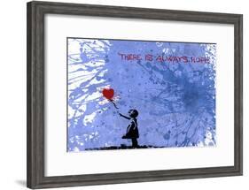 128 Balloon Girl-Banksy-Framed Giclee Print