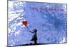 128 Balloon Girl-Banksy-Mounted Giclee Print