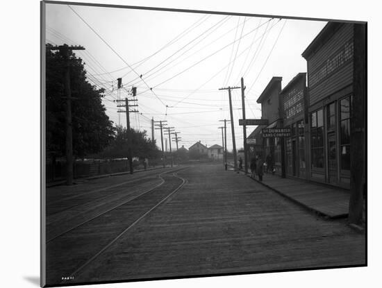 12th Avenue South in Georgetown, Seattle, WA, 1911-Asahel Curtis-Mounted Giclee Print