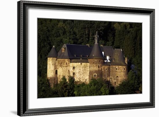 12th Century Feudal Castle in Clervaux, Luxembourg-null-Framed Giclee Print