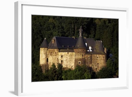 12th Century Feudal Castle in Clervaux, Luxembourg-null-Framed Giclee Print