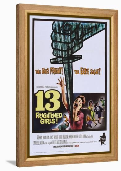 13 Frightened Girls!-null-Framed Stretched Canvas
