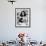 13 Year Old Actress Elizabeth Taylor Outside, Holding One of Her Many Pets, a Black Cat Named Jill-Peter Stackpole-Framed Premium Photographic Print displayed on a wall