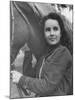 13-Yr-Old Actress Elizabeth Taylor with Her Favorite Pet, a Horse Named Peanuts-Peter Stackpole-Mounted Premium Photographic Print