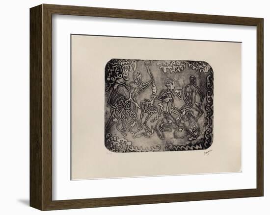 142 - Jazz band-Jules Pascin-Framed Limited Edition