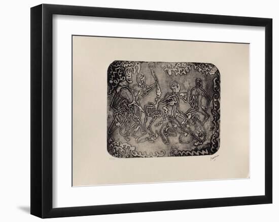 142 - Jazz band-Jules Pascin-Framed Limited Edition