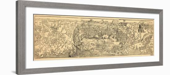 1486, Israel, Jordania, Palestinian Territories-null-Framed Giclee Print