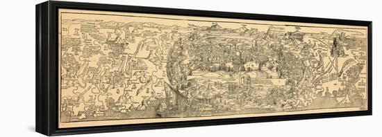 1486, Israel, Jordania, Palestinian Territories-null-Framed Premier Image Canvas