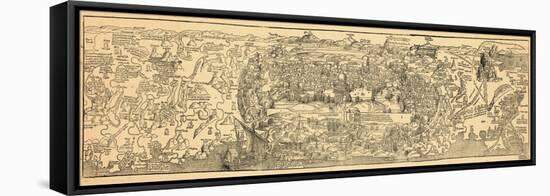 1486, Israel, Jordania, Palestinian Territories-null-Framed Premier Image Canvas