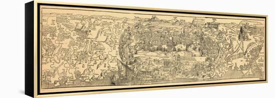 1486, Israel, Jordania, Palestinian Territories-null-Framed Premier Image Canvas