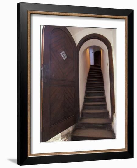 14th Century Bran Castle Detail, Brasov Region, Romania-Gavriel Jecan-Framed Photographic Print