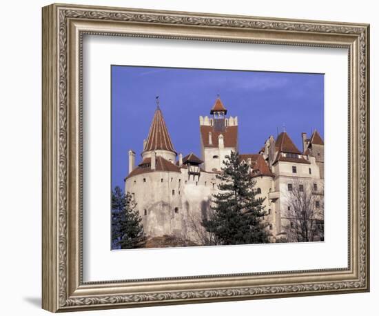 14th Century Bran Castle Detail, Brasov Region, Romania-Gavriel Jecan-Framed Photographic Print