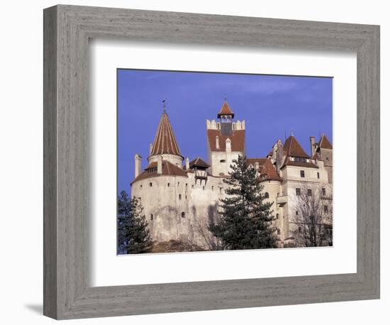 14th Century Bran Castle Detail, Brasov Region, Romania-Gavriel Jecan-Framed Photographic Print