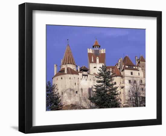 14th Century Bran Castle Detail, Brasov Region, Romania-Gavriel Jecan-Framed Photographic Print