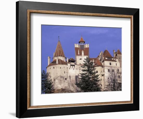 14th Century Bran Castle Detail, Brasov Region, Romania-Gavriel Jecan-Framed Photographic Print