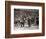 15 American Soldiers Playing Baseball Amid the Ruins of Liverpool, England 1943-null-Framed Photographic Print