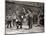 15 American Soldiers Playing Baseball Amid the Ruins of Liverpool, England 1943-null-Mounted Photographic Print