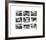 15 Girls In A Mini-British Pathe -Framed Premium Giclee Print