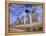 15 Moais at Ahu Tongariki, Easter Island, Chile-Walter Bibikow-Framed Premier Image Canvas